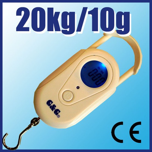20kg 10g fischwaage - 20kg/10g,