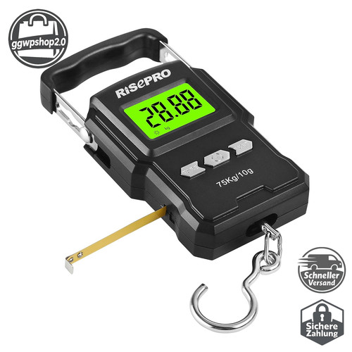 Digitale fischwaage 75kg - digitale,